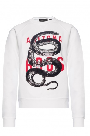 Sweatshirt with an embroidered snake motif, zdjęcie 1 Sweatshirt with an embroidered snake motif od Dsquared2